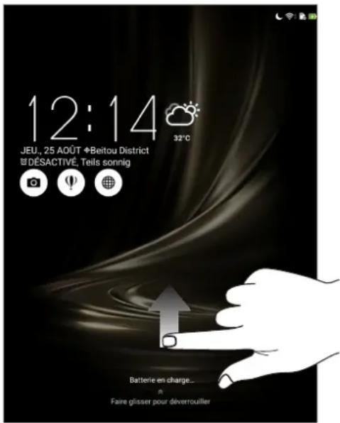ASUS ZenPad 3 8.0 Z581KL - Balayer l'écran - 1