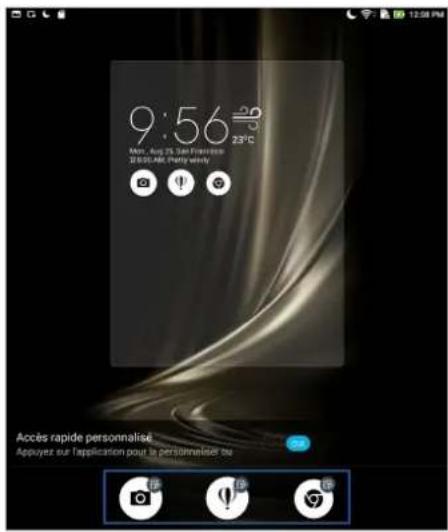 ASUS ZenPad 3 8.0 Z581KL - Personnaliser les boutons d'accès rapide - 2