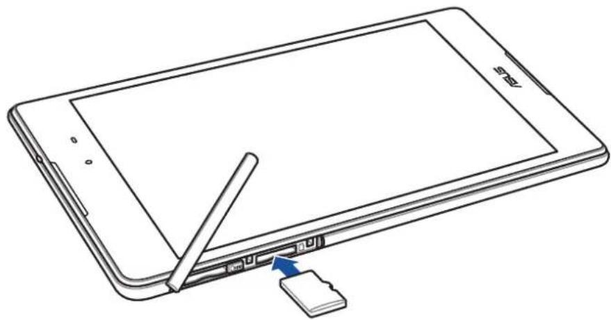 ASUS ZenPad 3 8.0 Z581KL - Installer une carte mémoire - 2