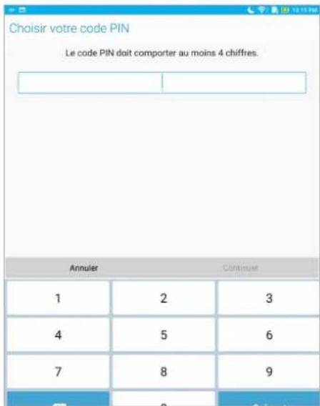 ASUS ZenPad 3 8.0 Z581KL - Code PIN - 1