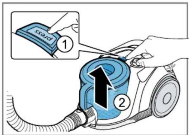 BOSCH Serie 6 BGS41POW3 - 21