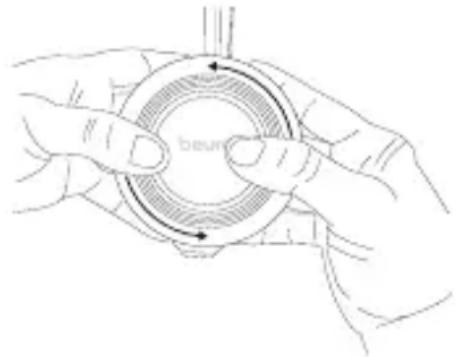 BEURER MG 101 - Smaltimento delle batterie - 1