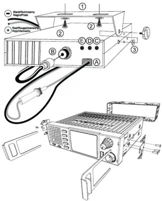 PRESIDENT JFK III - 1) GDZIE I JAK ZAMONTOWAĆ CB RADIO - 2