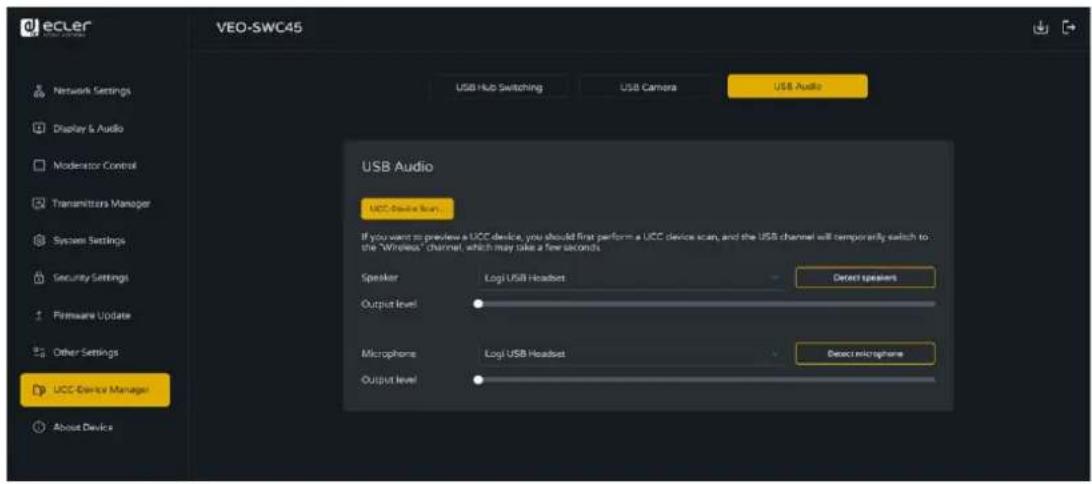 Ecler VEO-SWC45TH - USB-Audio (audio USB) - 1