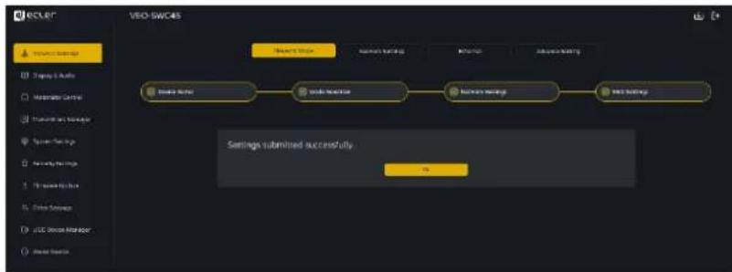 Ecler VEO-SWC45TH - Cliquez sur « Next » (étape suivante) pour configurer le point d'accès WiFi. - 17