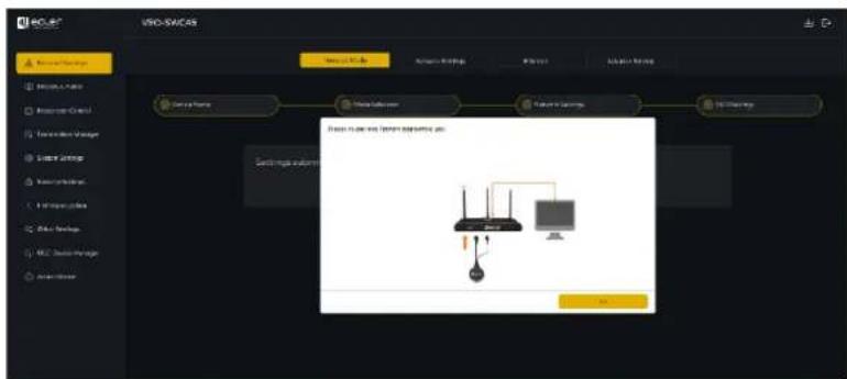 Ecler VEO-SWC45TH - Cliquez sur « Next » (étape suivante) pour configurer le point d'accès WiFi. - 18