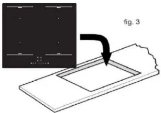 Kernau KIH 6443.1-4B - LOCATING THE FIXING BRACKETS - 3