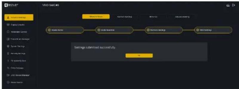 Ecler VEO-SWC45TU - Cliquez sur « Next » (étape suivante) pour configurer le point d'accès WiFi. - 16