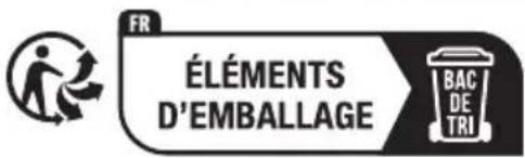 FR ÉLÉMENTS D'EMBALLAGE BAC DE TRI