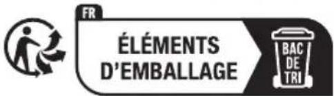 FR ÉLÉMENTS D'EMBALLAGE BAC DE TRI