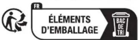FR ÉLÉMENTS D'EMBALLAGE BAC DE TRI