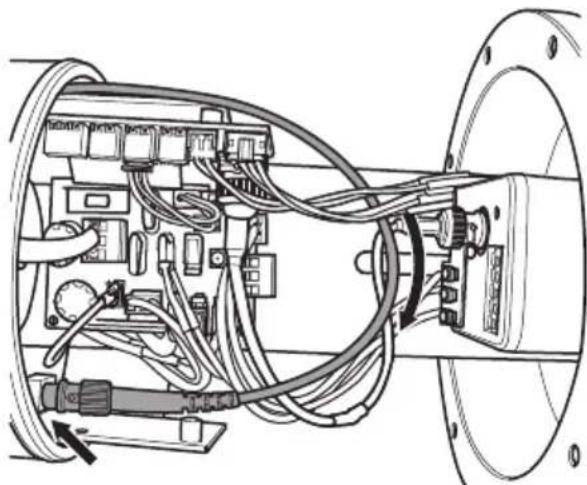 Videotec Maximus MHX - Para outras informações, consultar o manual do receptor de fibra óptica. - 1