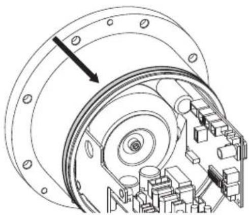 Videotec Maximus MHX - Auswechseln der Dichtung - 1