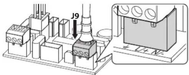 J9 + L+ N-