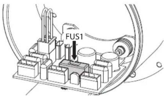 Videotec Maximus MHX - Sostituzione dei fusibili - 2