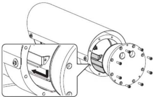 Videotec Maximus MHX - Housing closure - 3