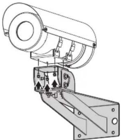 Videotec Maximus MHX - Befestigung mit Bügel - 1