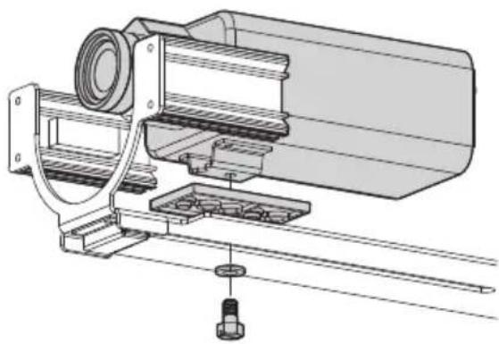 Videotec Maximus MHX - Installazione della telecamera/ottica - 1