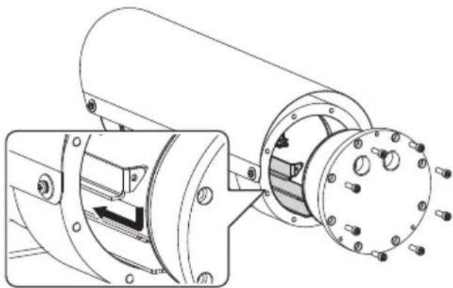 Videotec Maximus MHX - Chiusura della custodia - 3