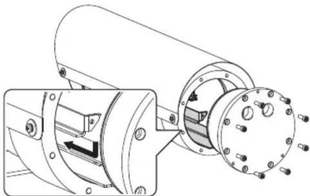 Videotec Maximus MHX - Закрывание кожуха - 3