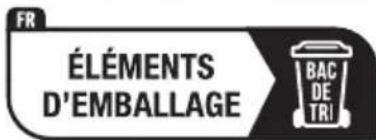 FR ÉLÉMENTS D'EMBALLAGE BAC DE TRI