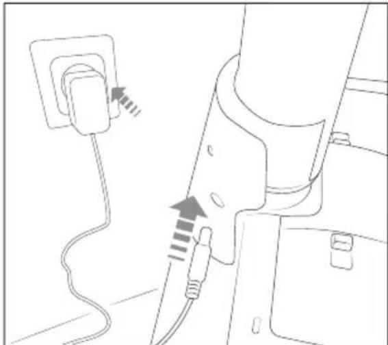 SILVERCREST SHBRA 40 A1 - Montage du socle de recharge - 2
