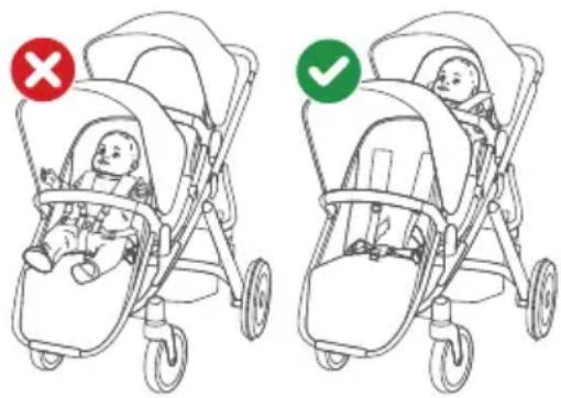 UPPAbaby RumbleSeat V3 - ⚠️ AVERTISSEMENT - 1