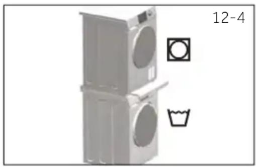HAIER HD80-C367U1 - Colonna lavatrice-asciugatrice - 1