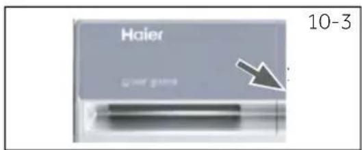 HAIER HD80-C367U1 - Svuotare il serbatoio dell'acqua - 1
