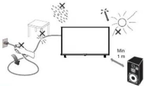 HAIER H32K85FFX - ACCENSIONE DEL TELEVISORE - 1