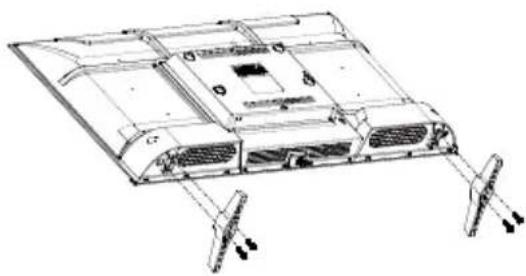 HAIER H32K85FFX - AYAKLIĞIN TAKILMASI - 1