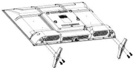 HAIER H43K85FUX - AYAKLIĞIN TAKILMASI - 1