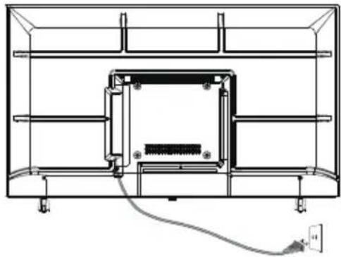 HAIER H43K85FUX - ВКЛЮЧЕНИЕ ТЕЛЕВИЗОРА - 2
