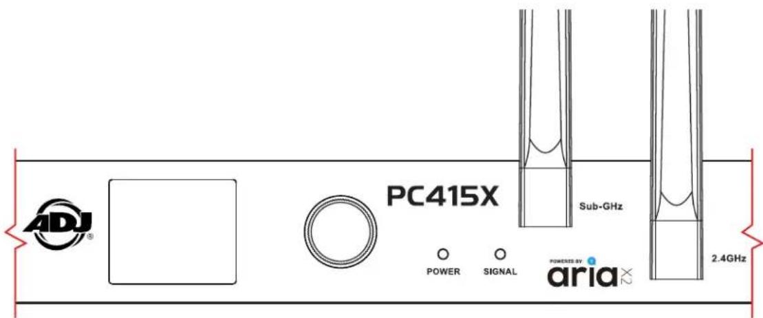 Adj PC415X - OLED CONTROL PANEL: - 1
