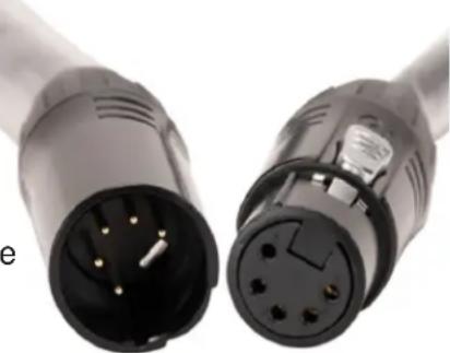 Adj PC415X - EXIGENCES POUR LE CÂBLE DE DONNÉES (CÂBLE DMX) : - 1