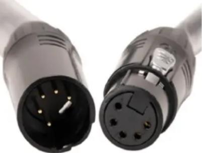 Adj PC415X - DATA CABLE (DMX CABLE) REQUIREMENTS: - 1