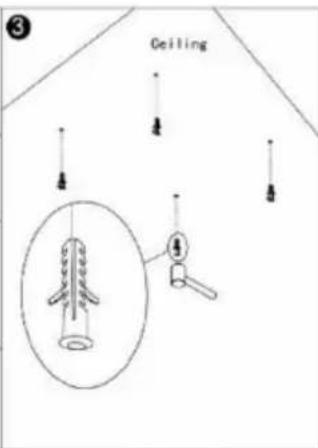 NEO tools 90-104 - Plafondinstallatie: - 1