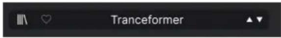 Arturia JUP-8000 V - Accès au navigateur de presets et panneau de nom - 1