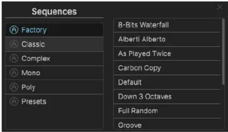 Arturia JUP-8000 V - Presets du Multi-Arp - 1