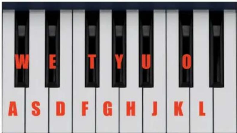 Arturia JUP-8000 V - Jouer depuis un clavier d'ordinateur - 1