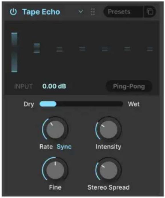 Arturia JUP-8000 V - Tape Echo - 1