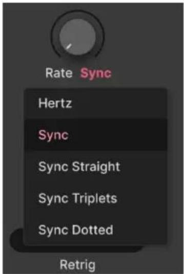 Arturia JUP-8000 V - Mod Sequencer Rate et Tempo Sync - 1