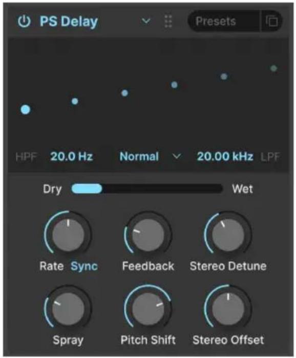 Arturia JUP-8000 V - PS Delay - 1