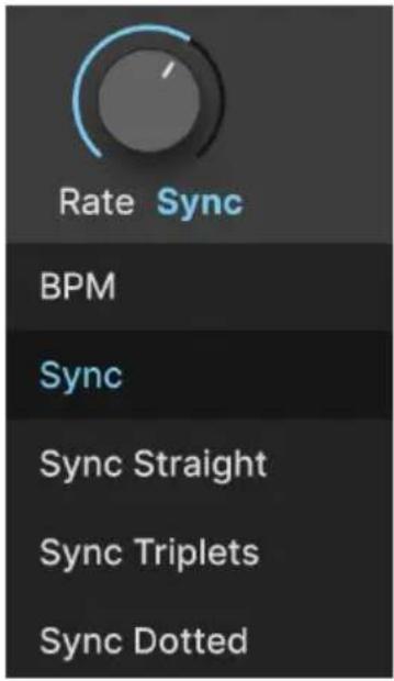 Arturia JUP-8000 V - Sequencer Rate et Tempo Sync - 1