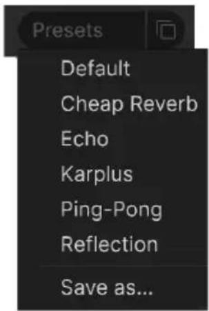 Arturia JUP-8000 V - Presets d'effets - 1