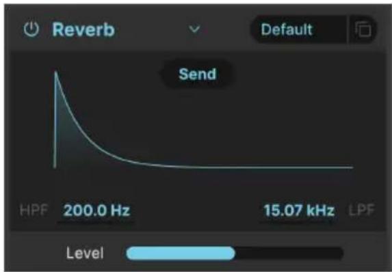 Arturia JUP-8000 V - Bouton Send/Insert pour les effets Spatial - 2