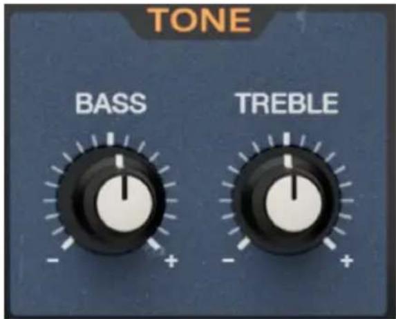Arturia JUP-8000 V - Contrôles Tone - 1