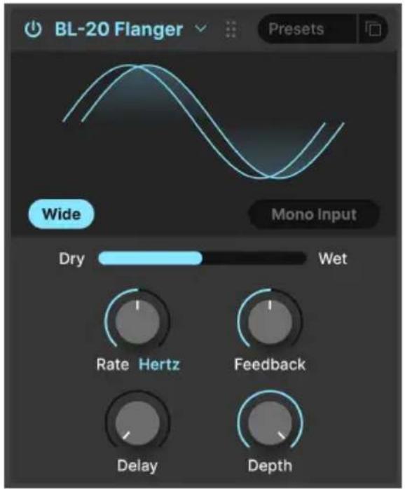 Arturia JUP-8000 V - BL-20 Flanger - 1