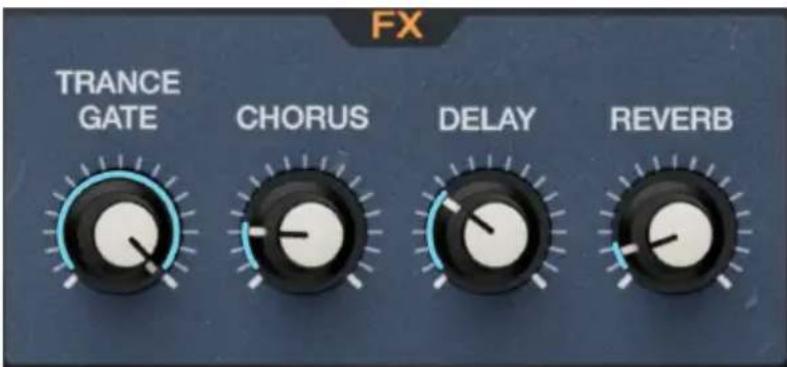 Arturia JUP-8000 V - Mélanges de FX - 1
