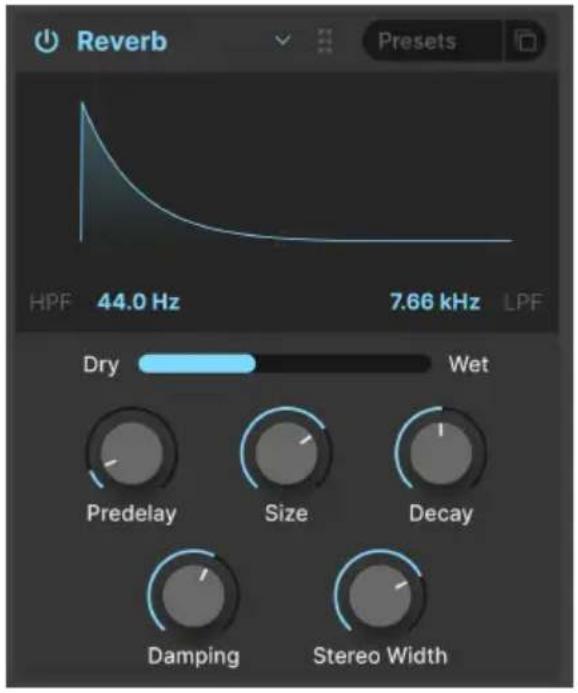Arturia JUP-8000 V - Reverb - 1
